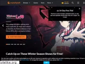 crunchyroll.com Top Websites Defineler