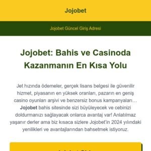 jojobet tv